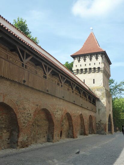 Wehrgang zwischen Schreiner- und Töpferturm