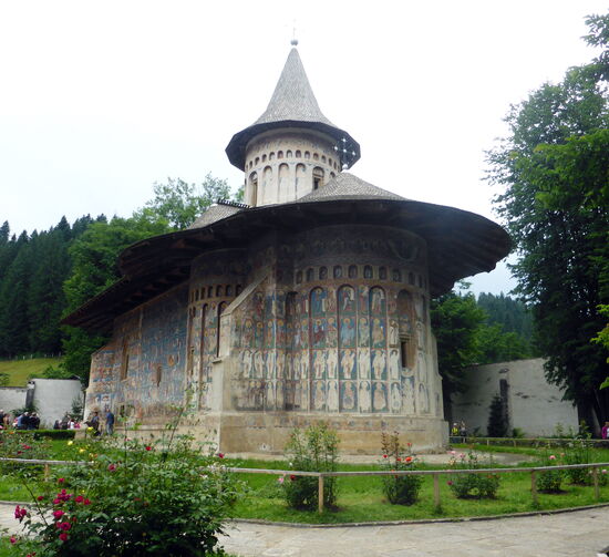 Kloster Voronet - Ostseite