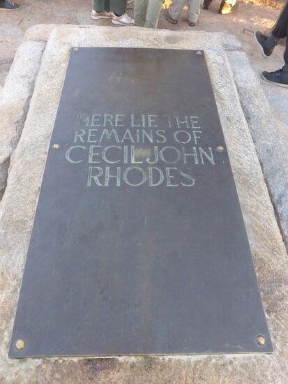 Cecil Rhodes' Grab