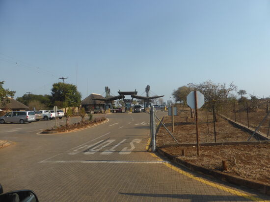 Parkeingang Crocodile Bridge