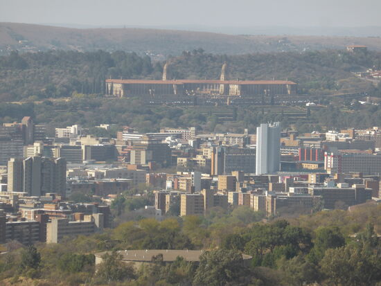 Blick auf die Unions Buildings