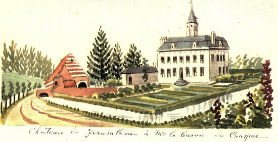 Zeichnung Ph. van Gulpen , 19. Jahrhundert