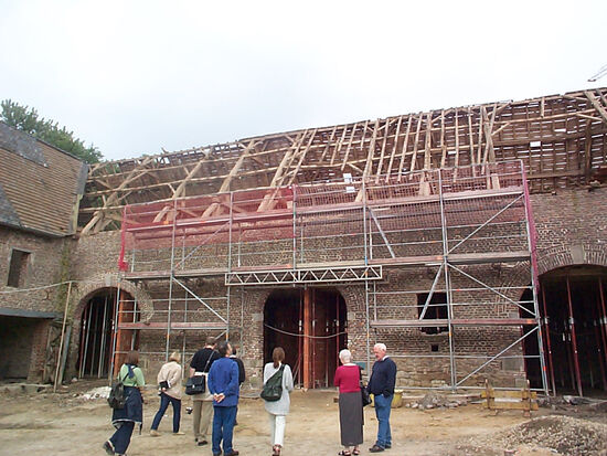 der Gutshof war nahezu ausgekernt