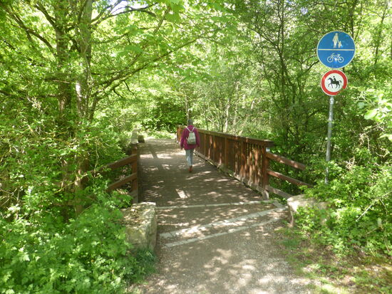 Brücke über den Amstelbach