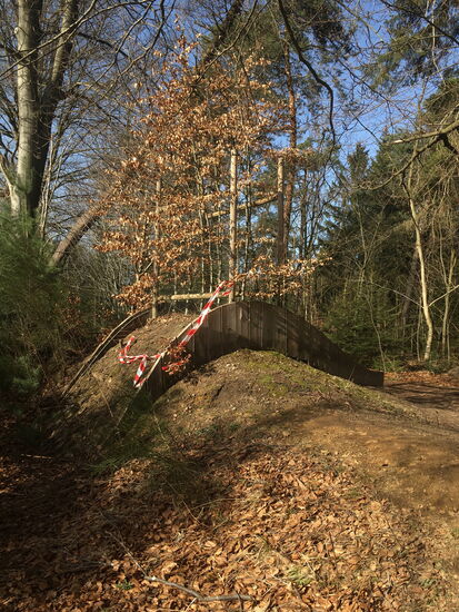 Rekonstruktion des Landgrabens