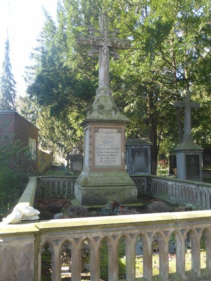 Johann Arnold Bischoff - Geheimer Commerzienrath und Handelsgerichtspräsident - verst 1871