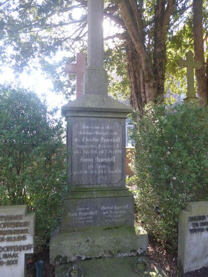 Dr. Theodor Oppenhoff - Geheimer Oberjustirat - Landgerichtspräsident - verst. 1899