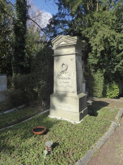 Grabstätte Dr. Carl Behr