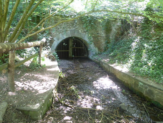 Stollenmund der Grube Gouley