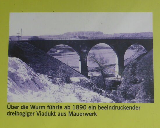 er wurde 1967 gesprengt - heute wäre man wahrscheinlich froh eine solche Verbindung wieder aufnehmen zu können