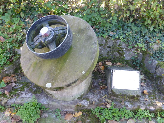 kaum erkennbarer Rest der 'Römermühle'