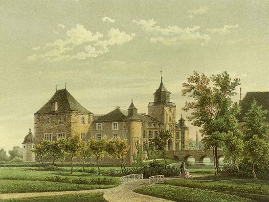 Schloß Kellenberg um 1860
