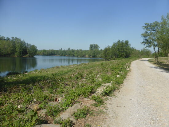 passieren zunächst die Flutmulde