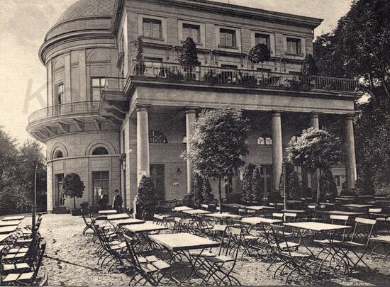 beliebtes Ausflugslokal aus dem Anfang des 19. Jh. - Foto und Abhandlung