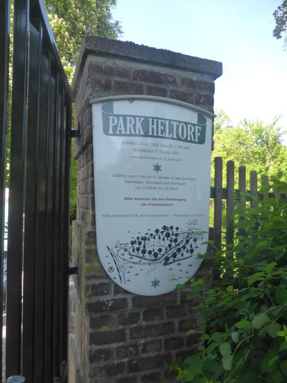 normalerweise nur an Wochenenden geöffnet - Eintritt 3 €