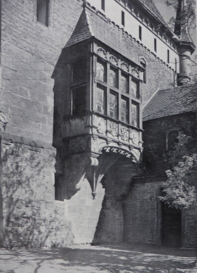 altes Foto aus: rheinische Wasserburgen