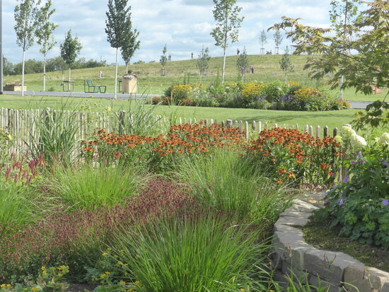 Gärten in bestimmten farben