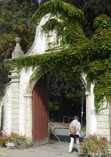 Eingang zum Park Cerckel