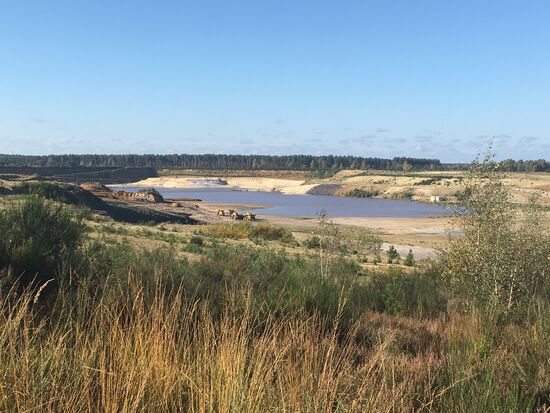 z.ZT. werden weitere Wasserflächen geschaffen/ umgestaltet