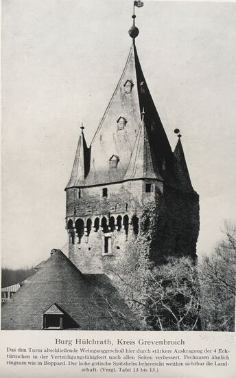 Foto aus Rhein. Wasserburgen