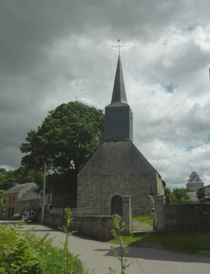 Chapelle Saint Christophe - ihr romanisches Innenleben leider nicht zugänglich