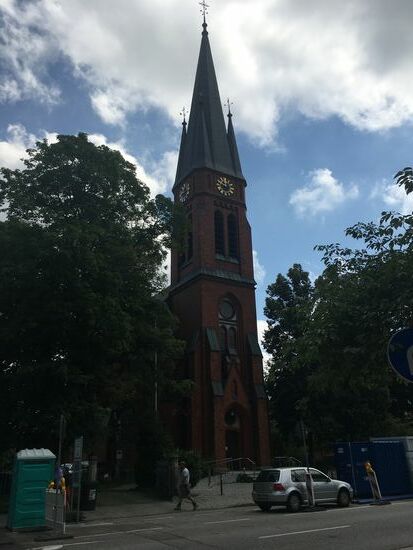 Erlöserkirche in der Rathausstrasse