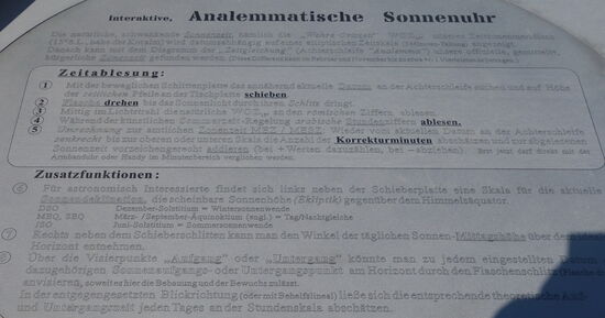 nach Anweisung wird sie natürlich bedient und wir bestimmen exak unsere Anwesenheitszeit mit 15.30 Uhr