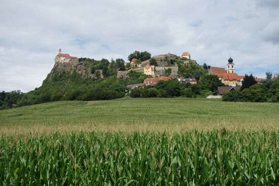 Südansicht - als wir die Burg verlassen