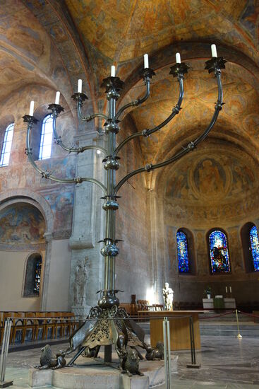 siebenarmiger Leuchter - 1170/80