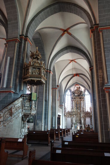 Kanzel 1617- Jürgen Röttgers - Hochaltar im Hochbarock