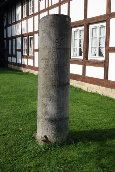 erbaut 1693 erbaut 1693 im Weserbergdorf Warbsen