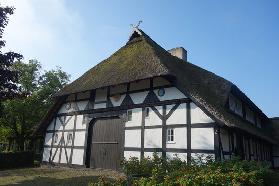 das Parsau-Haus  - im August 1968 abgerissen und 1974 hier wieder aufgebaut