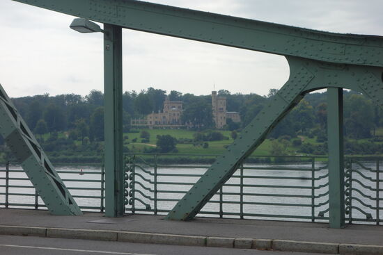 Blick auf Schloß Babelsberg