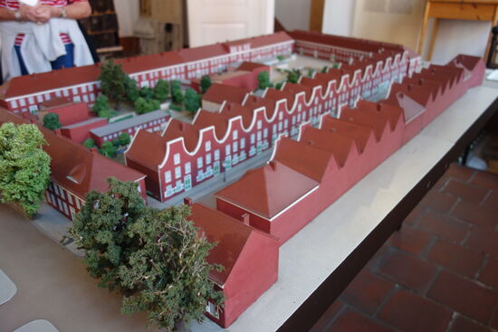 Modell im Jan Bourman Haus