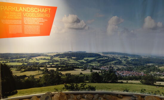 Panoramabild im Vulkaneum