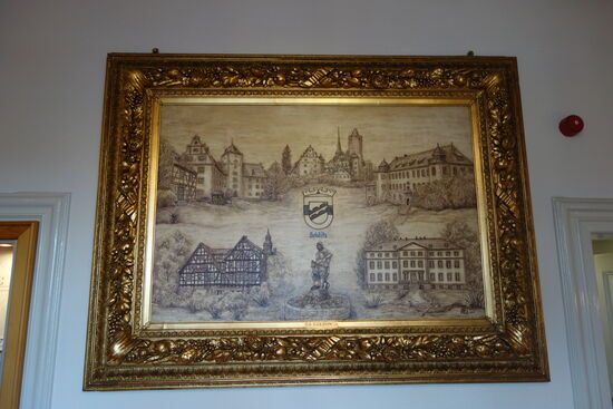 alte Darstellung von Schlitz