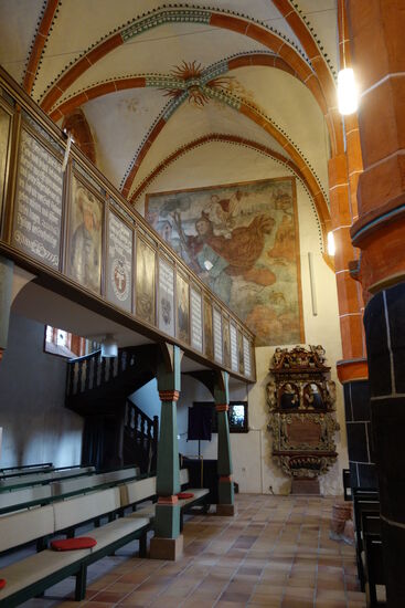 spätgotische Fresken