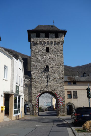 Torturm -früher auch Zollturm genannt - erbaut 1384/85 - Höhe 18 m