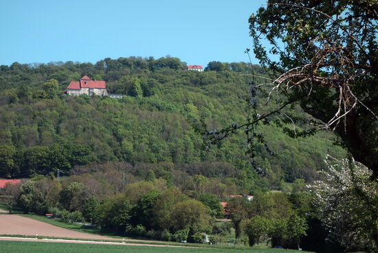 Schaumburg auf dem Nesselberg - noch ein Stück weiter oberhalb liegt die Paschenburg