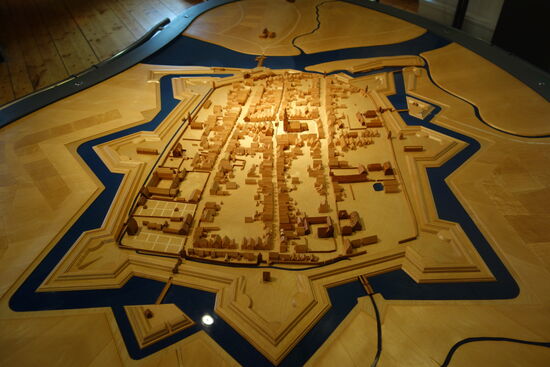 Modell in der Eulenburg