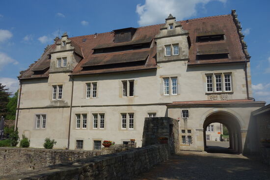 Südtrakt mit heutigem Eingang