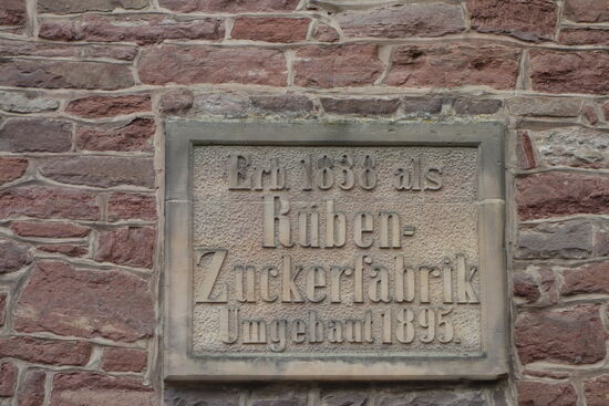 ofensichtlich gab es auch einmal eine Zuckerfabrik