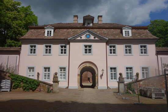 Kommandantenhaus (das Schloß selbst wird z.Zt. restauriert)
