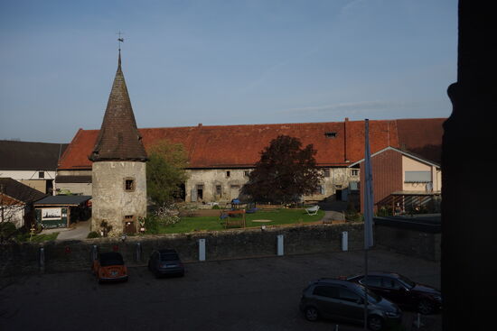 Blick aus dem Hotelfenster