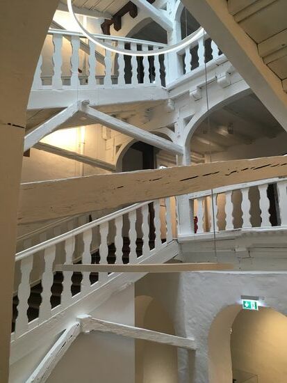 Treppenaufgang im Schloß