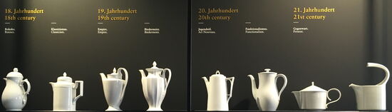 Kannenformen im Laufe der Jahrhunderte