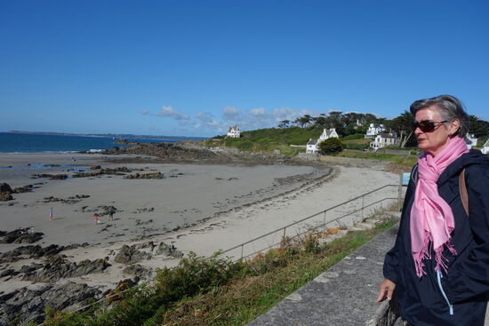 Strand de Pors ar Villiec - bei Flut ein Surferparadies