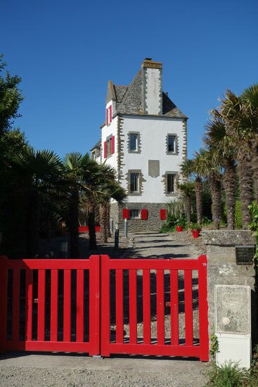 das Haus an der Landspitze ist inzwischen auch ein ferienhaus mit zahlreichen Zimmern