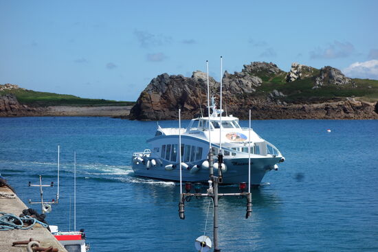 Bootstransfer von Plougasnou