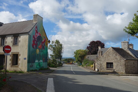 Graffitis scheinen in Frankreich z.Zt. groß in Mode zu sein